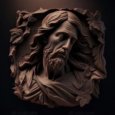 3D model st jesus (STL)